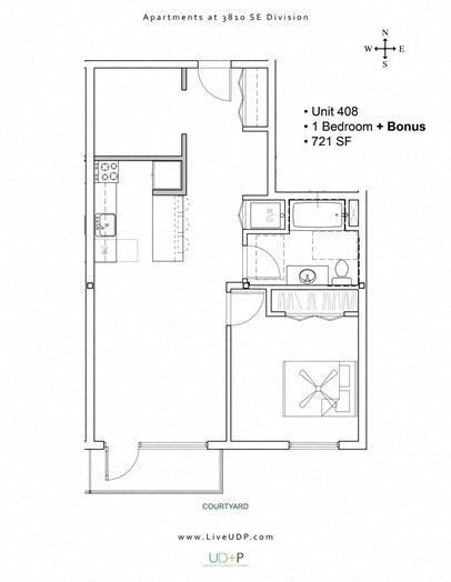 3810 SE Division St Studio-2 Beds Apartment for Rent - Photo Gallery 24